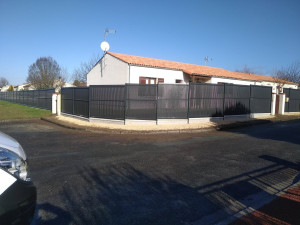 Photo de galerie - Pose de clôture