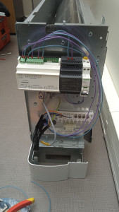 Photo de galerie - Câblage d'un automate pour un ventilo convecteur 