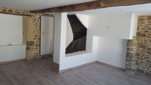 Photo de galerie - Réalisation du placo et du parquet 