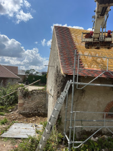 Photo de galerie - Couverture en tuiles de pays 