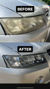 Photo de galerie - Rénovation et polissage optique de voiture 