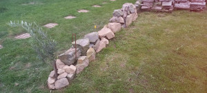 Photo de galerie - Mur en pierres sèches 