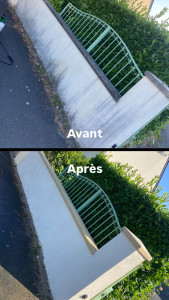 Photo de galerie - Résultats avant après client, satisfait réalisation par HAE-mult-services