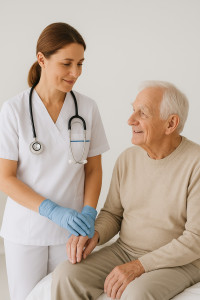 Photo de galerie - Accompagnement du résident 