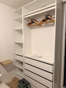 Photo de galerie - Montage Dressings IKEA