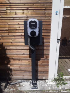 Photo de galerie - Installation d’une borne électrique 