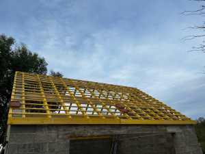 Photo de galerie - Charpente traditionnelle garage