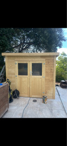 Photo de galerie - Installation, cabanon jardin