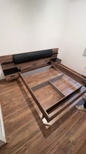 Photo de galerie - Lit LÉONARD de chez But (full kit)