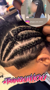 Photo de galerie - Nattes collées homme