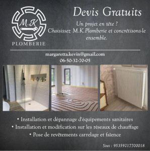 Photo de galerie - Plomberie - Installation sanitaire