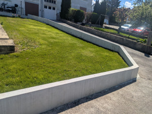 Photo de galerie - Réalisation de murette 