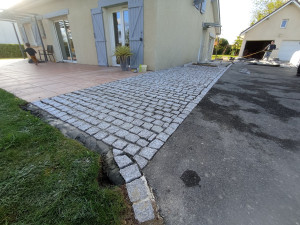 Photo de galerie - Pavage granit 