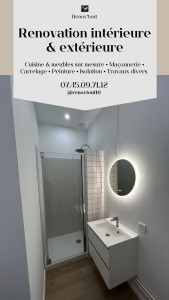Photo de galerie - Rénovation d’une salle de bain complète de A-Z