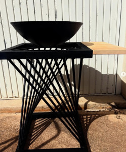 Photo de galerie - Braséro acier 