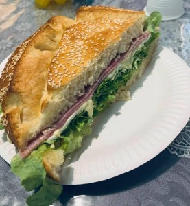 Photo de galerie - Sandwich al italien fait à la maison 