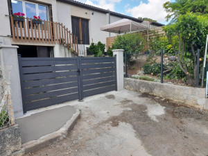 Photo de galerie - Après portail et clôture 