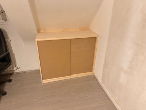 Photo de galerie - Deuxième création de rangement dans une chambre