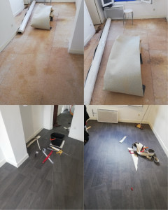Photo de galerie - Pose de parquet - Revêtement de sol