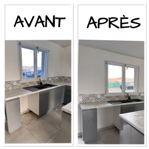 Photo de galerie - Autre intervention chez un particulier, remise en état logement pour état des lieux de sortie.