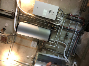 Photo de galerie - PAC AIR/EAU en remplacement de chaudiére