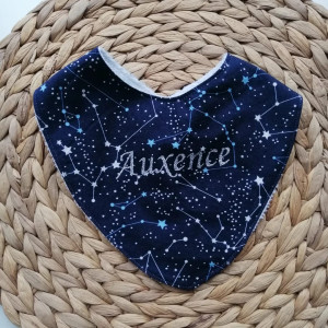 Photo de galerie - Bavoir bandana personnalisé