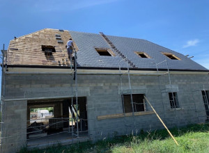 Photo de galerie - Couverture complète en ardoise