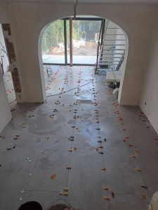 Photo de galerie - Pose de carrelage 