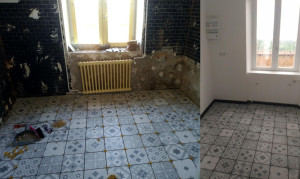 Photo de galerie - Carrelage et contre cloison