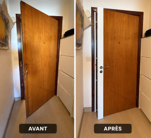 Photo de galerie - Pose d’une serrure carénée 5 points 