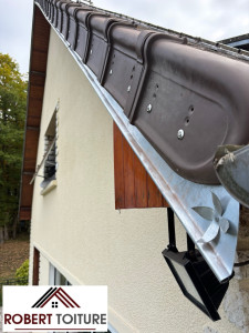 Photo de galerie - Rive zinc et tuiles