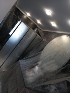 Photo de galerie - Bâchage et propreté du chantier lors de rénovation est impératif