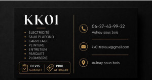 Photo de galerie - Électricien, faux plafond, plomberie, carrelage, peinture 
