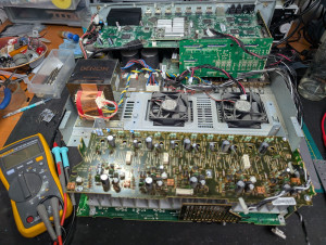 Photo de galerie - Réparation amplificateur audio Hifi Denon