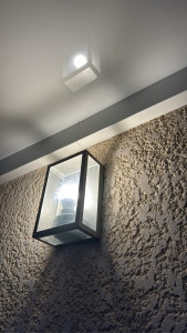 Photo de galerie - Installation éclairage extérieur 