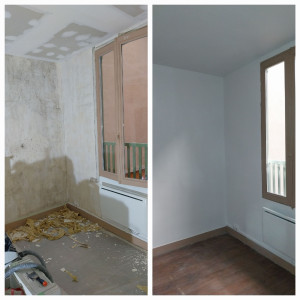 Photo de galerie - Rénovation plafond et murs intérieur 