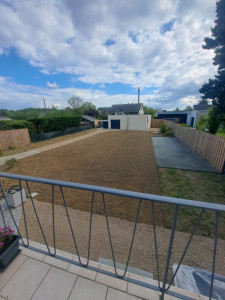 Photo de galerie - Aménagement de jardin en cours