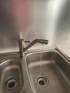 Photo de galerie - Changement d un robinet de cuisine 