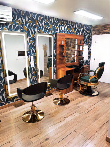 Photo de galerie - Bonjour, 
voici une réalisation de papiers peint 