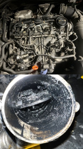 Photo de galerie - Démontage et nettoyage de boîtier papillon sur VW Golf6 2.0TDI 