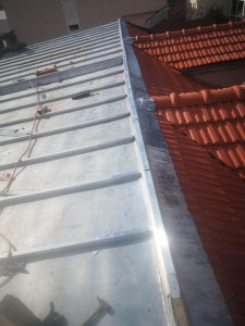 Photo de galerie - Couverture en zingue