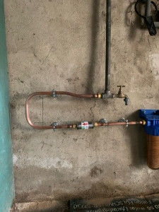 Photo de galerie - Installation de drageau efficalc anti calcaire ✅