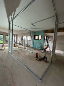 Photo de galerie - Cloisons, création de pièces 