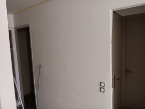 Photo de galerie - Peinture des murs d'un salon 