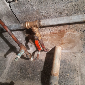 Photo de galerie - Remplacement des vannes et des raccords avec soudure 