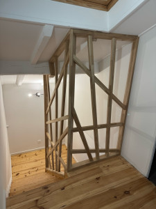 Photo de galerie - Fabrication et pose d’un claustra