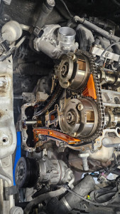 Photo de galerie - Changement chaîne de distribution 