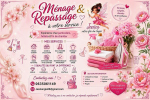 Photo de galerie - Ménage et repassage 