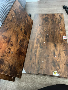 Photo de galerie - Montage d’une table basse, ainsi que d’un meuble de télé