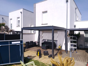 Photo de galerie - Montage pergola 